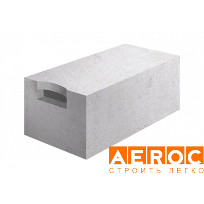 Газобетон Aeroc D400 100х250х625 мм