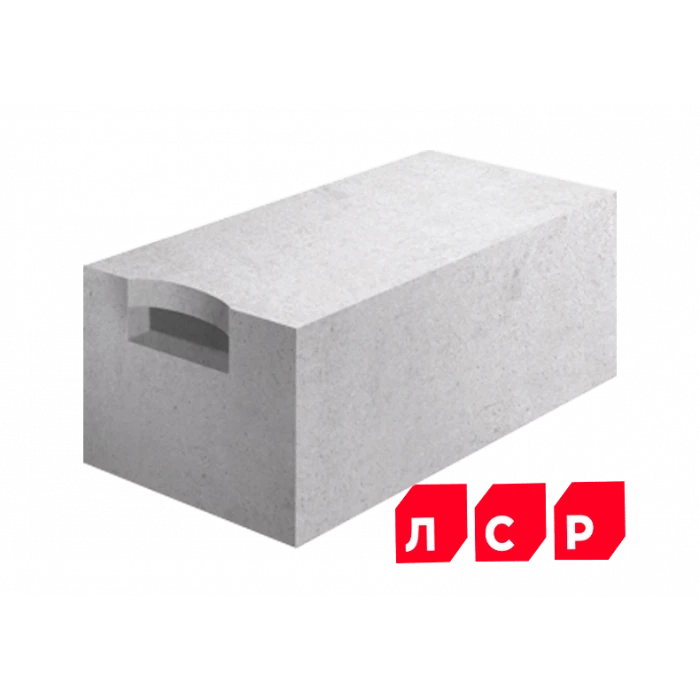 Газобетон ЛСР Кикерино D200 250х250х625 мм