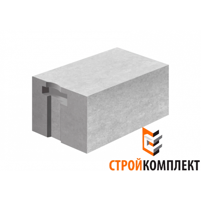 Газобетон СК D300 паз-гребень 300х250х625 мм