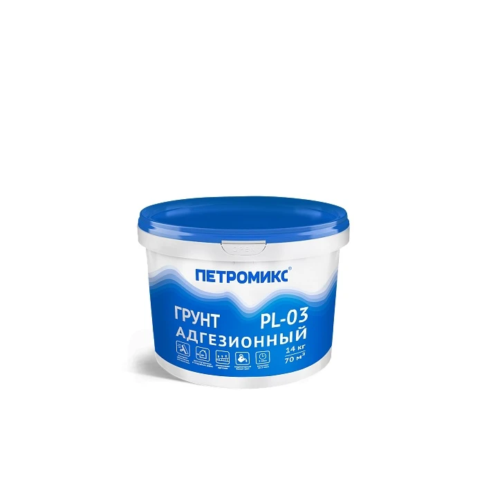 Адгезионный грунт ПЕТРОМИКС PL-03 14 кг
