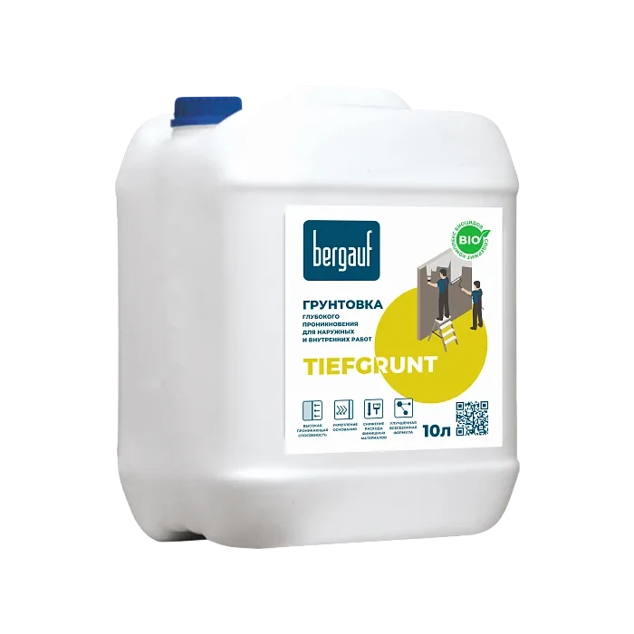 Грунтовка глубокого проникновения Bergauf Tiefgrunt 10 л