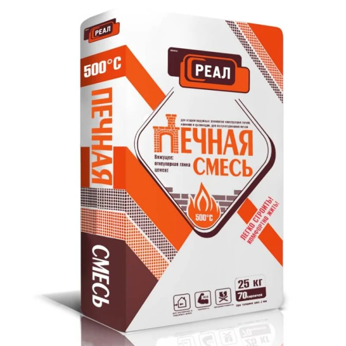 Печная смесь РЕАЛ 25 кг