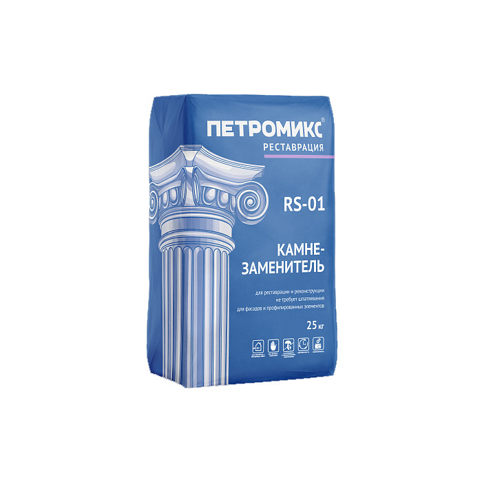 Камнезаменитель крупнозернистый ПЕТРОМИКС RS-01-14 25 кг
