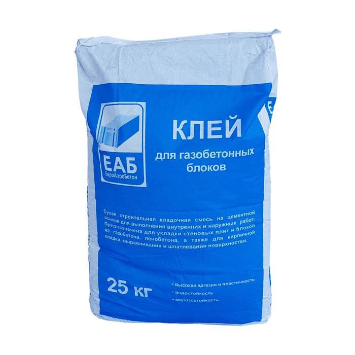 Клей для газобетона 