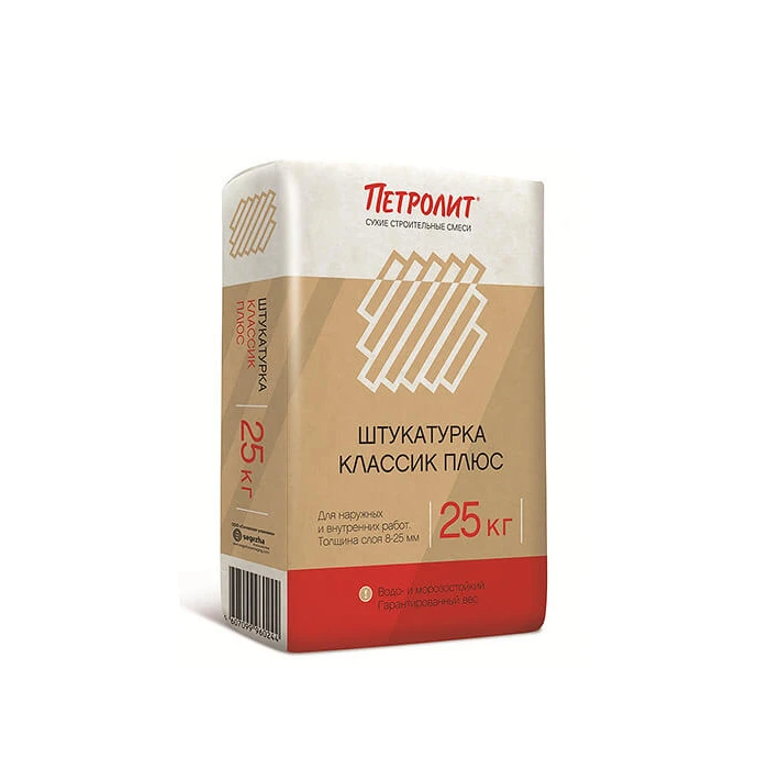 Штукатурка Петролит Классик+ 25 кг