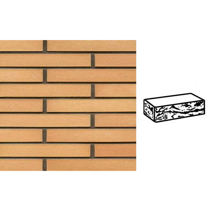 Кирпич клинкерный Muhr 23 Morgenrote готик, 290х90х40 мм