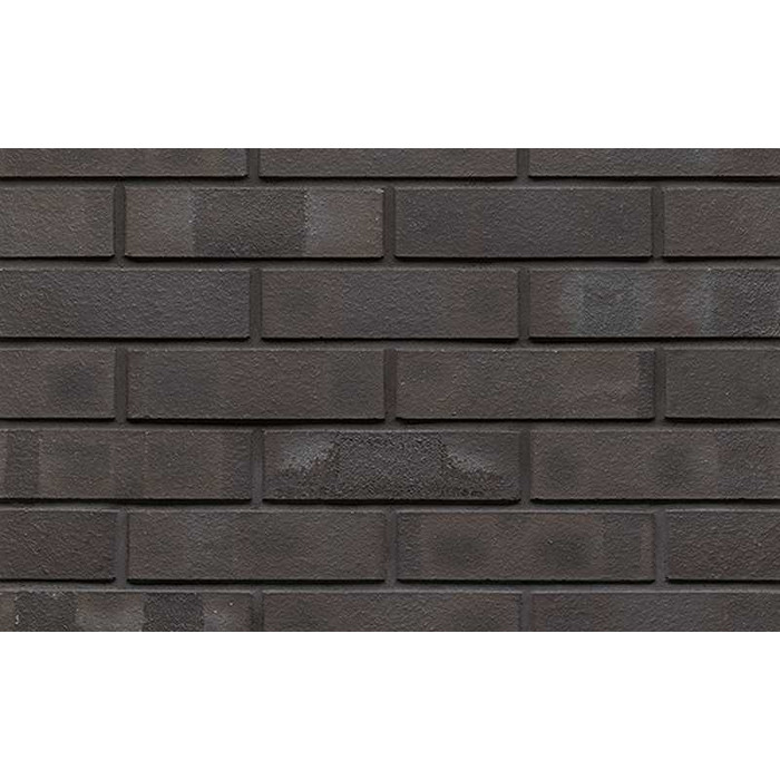 Кирпич клинкерный Muhr 05 KS Eisenschmelz Schwarzbraun Kohle Spezial гладкий, 250х120х65 мм