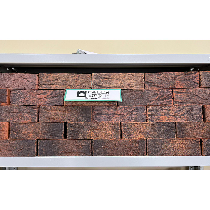 Кирпич клинкерный Faber Jar Онежский 250х60х65 мм фото 8
