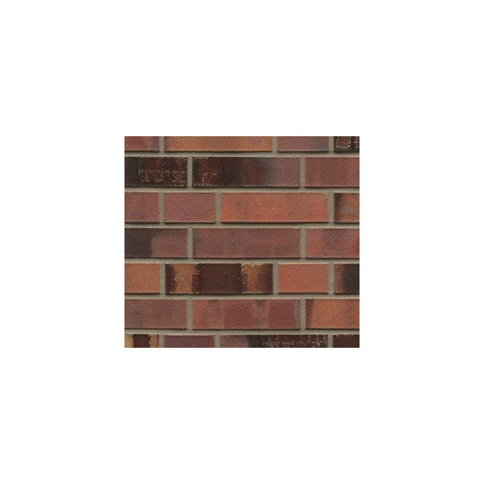 Кирпич клинкерный Muhr 08 KS Lachsrot Kohle Spezial гладкий, 290х90х40 мм