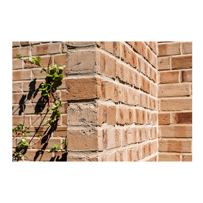 Кирпич клинкерный Muhr 08 KS Lachsrot Kohle Spezial рустик, 290х90х40 мм фото 2