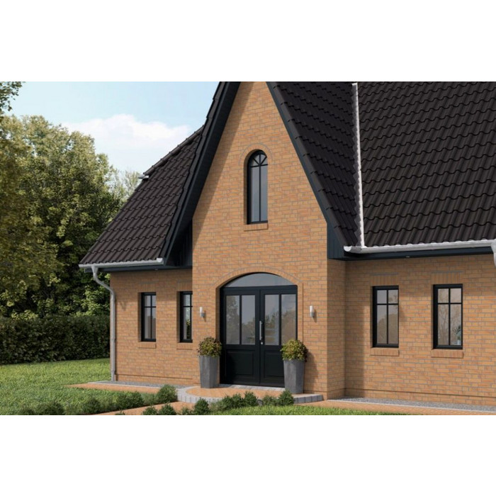 Кирпич клинкерный Muhr 02 Gelb Bunt Wasserstrich, 240х71х50 мм фото 2