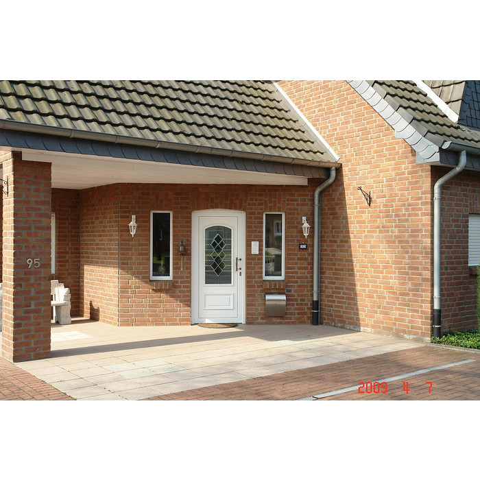 Кирпич клинкерный Muhr 08KS Lachsrot Kohle Spezial рустик, 240х115х52 мм фото 2