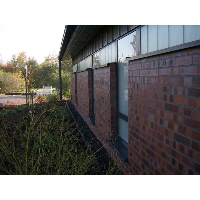 Кирпич клинкерный пустотелый ABC 4254 Bern rot-blau-braun-bunt гладкий, 240х115х71 мм фото 2