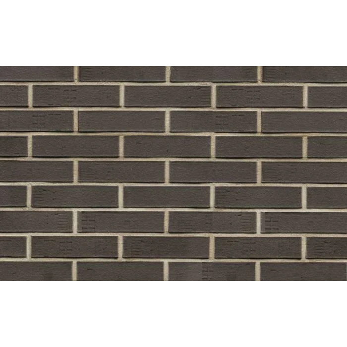 Кирпич клинкерный Muhr 05 K Eisenschmelz Schwarzbraun Kohle гладкий, 240х115х71 мм