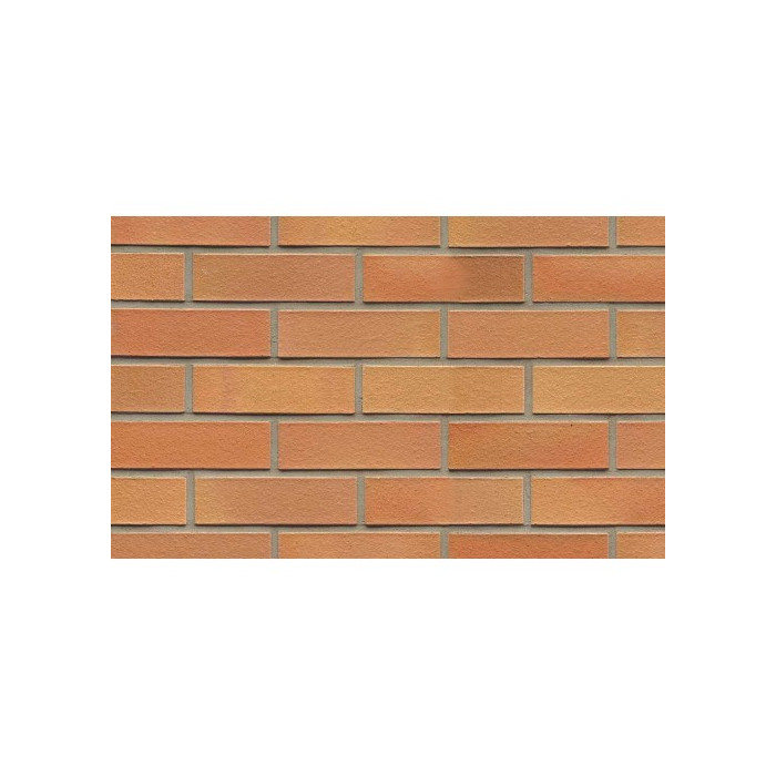 Кирпич клинкерный Muhr 08 Lachsrot 100% Fuß фактурный, 210х100х50 мм