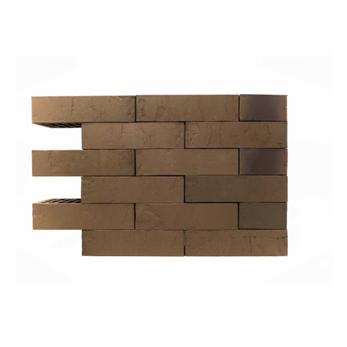 Кирпич BRAER облицовочный , БРАЕР кладка мокко терра, 250х120х65 мм фото 8