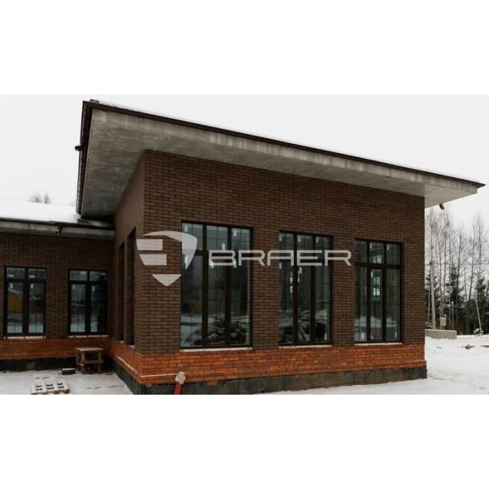 Кирпич BRAER облицовочный , БРАЕР кладка мокко терра, 250х120х65 мм