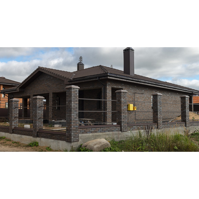 Кирпич BRAER облицовочный , БРАЕР кладка limited гладкий, 250х85х65 мм фото 4