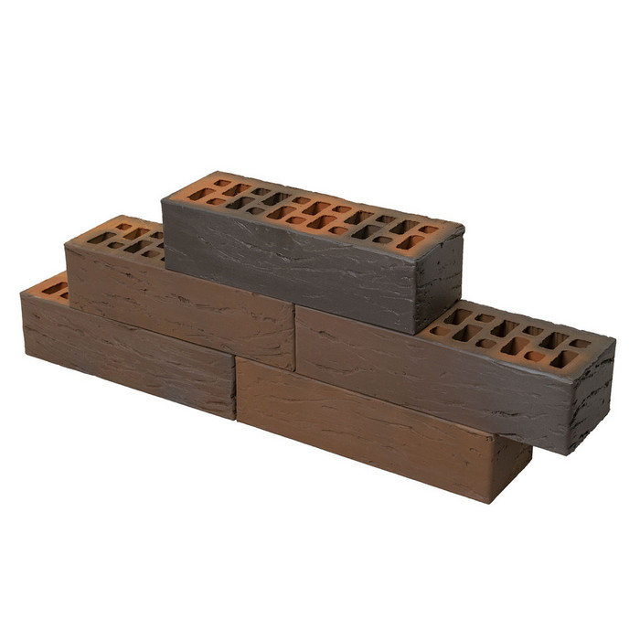 Кирпич BRAER облицовочный , БРАЕР кладка limited риф, 250х85х65 мм фото 5