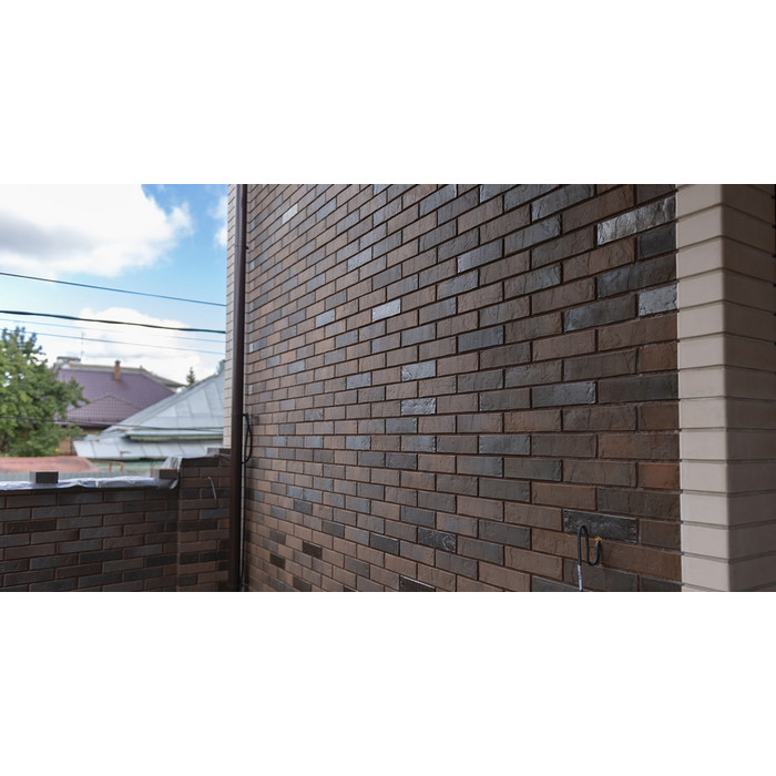 Кирпич BRAER облицовочный , БРАЕР кладка limited терра, 250х85х65 мм фото 5