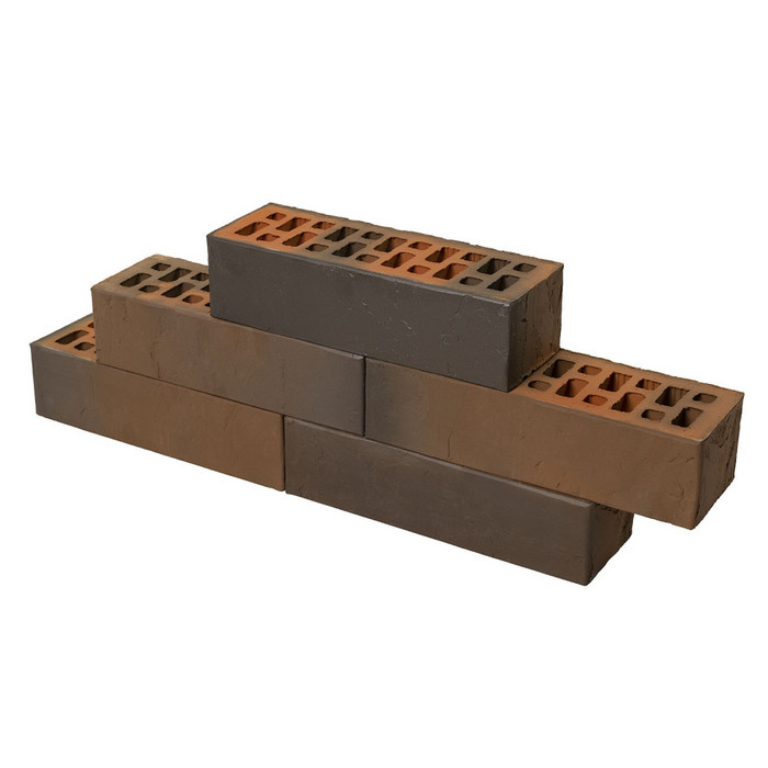 Кирпич BRAER облицовочный , БРАЕР кладка limited терра, 250х85х65 мм фото 7