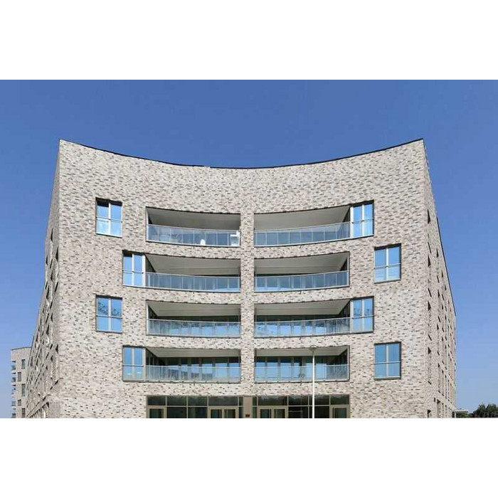 Кирпич клинкерный Muhr 37_34 K Serie mondan Kohle Wasserstrich, 240х71х50 мм фото 4