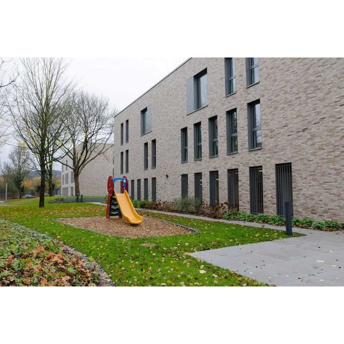 Кирпич клинкерный Muhr 37_34 K Serie mondan Kohle Wasserstrich, 240х52х52 мм фото 10