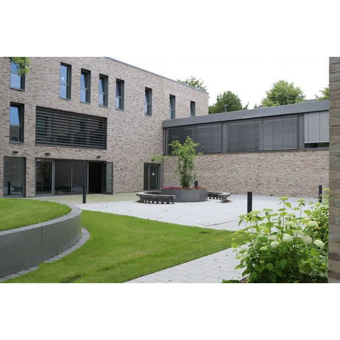 Кирпич клинкерный Muhr 37_34 K Serie mondan Kohle Wasserstrich, 240х52х52 мм фото 8