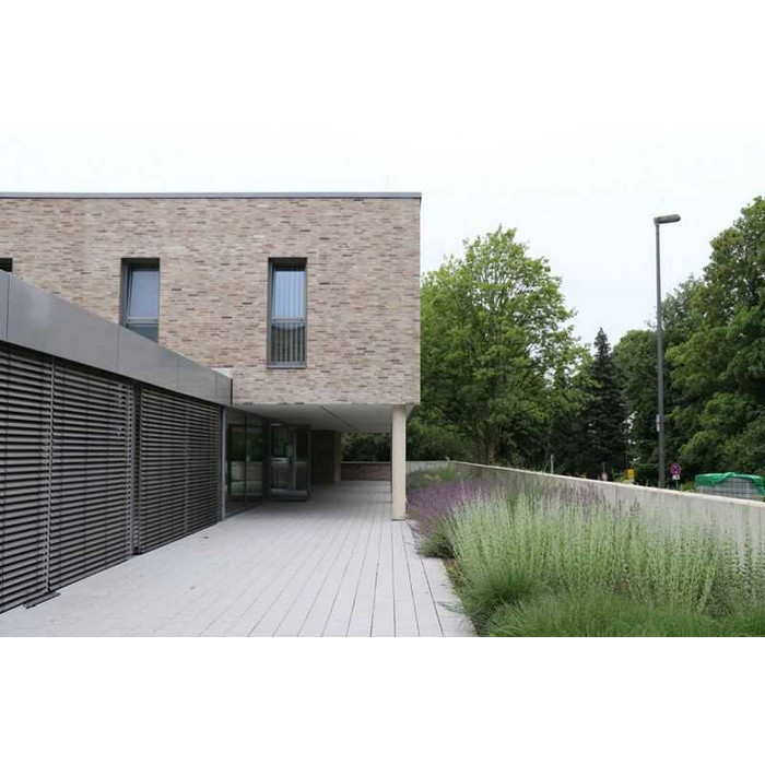 Кирпич клинкерный Muhr 37_34 K Serie mondan Kohle Wasserstrich, 240х52х52 мм фото 9