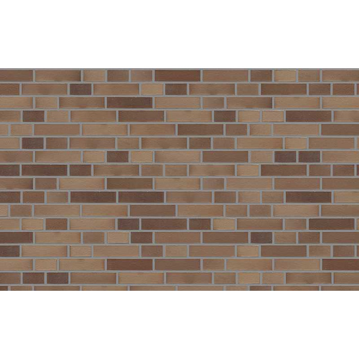 Кирпич клинкерный Muhr 34 EG Grau nuanciert Edelglanz гладкий, 210х100х50 мм