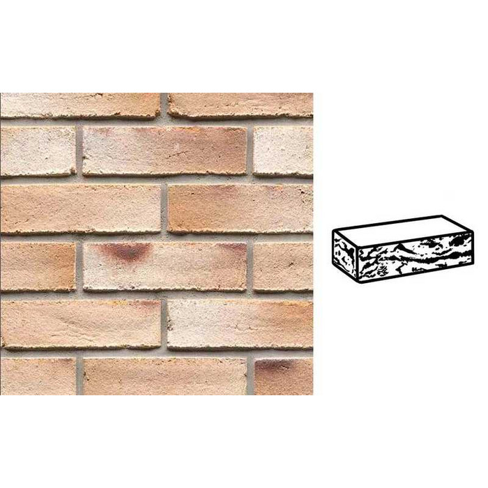 Кирпич клинкерный Muhr 37_06 K Serie mondan Kohle готик, 240х115х71 мм