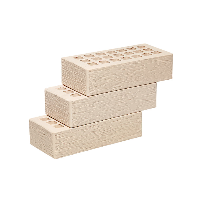 Кирпич облицовочный ЖКЗ Белый, М200, 250х120х65 мм фото 2