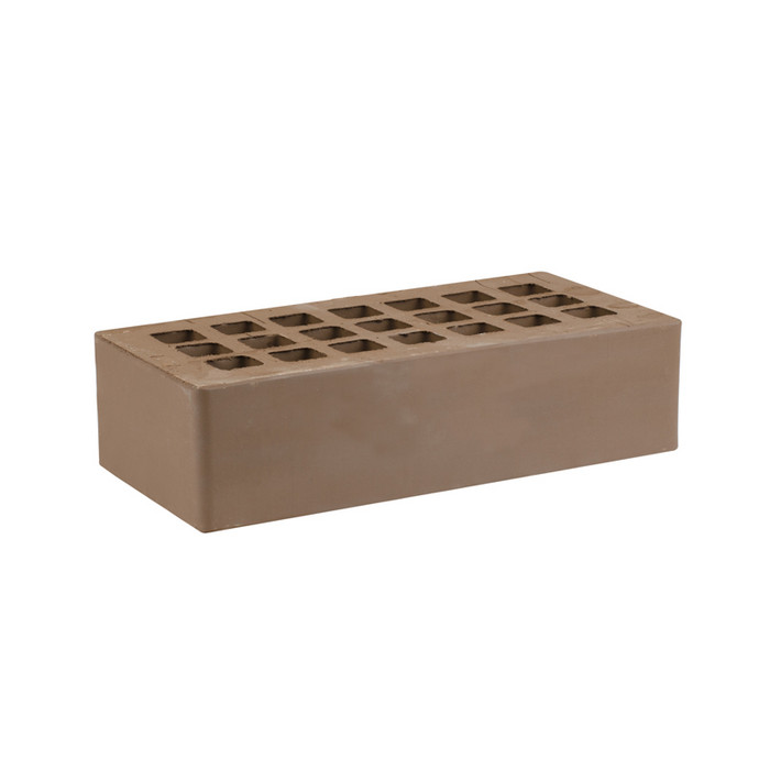 Кирпич облицовочный ЖКЗ Коричневый, М175, 250х120х65 мм