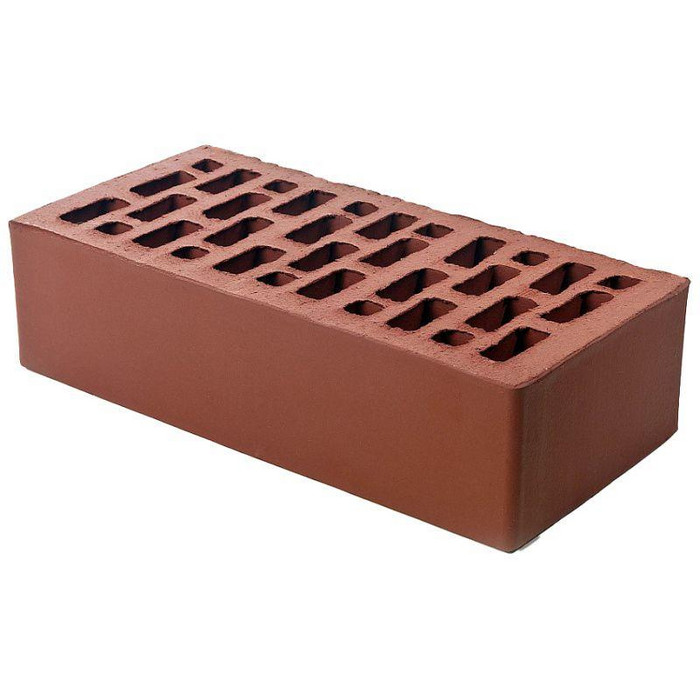 Кирпич BRAER бордо гладкий, 250х120х65 мм фото 2