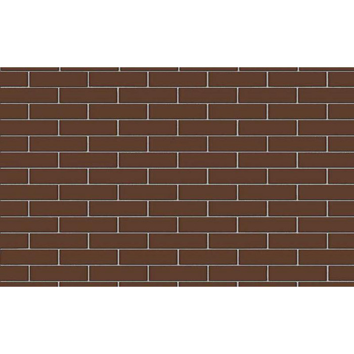 Кирпич BRAER коричневый гладкий, 250х120х65 мм фото 2