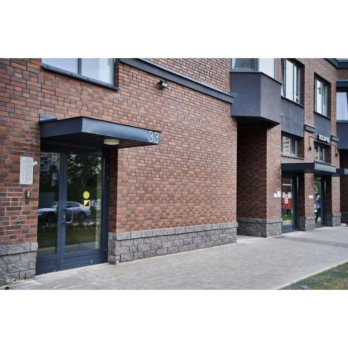 Кирпич BRAER коричневый риф, 250х120х65 мм фото 8