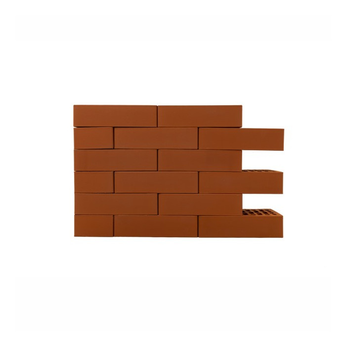 Кирпич BRAER красный 0,7НФ ГОСТ, 250х85х65 мм фото 3
