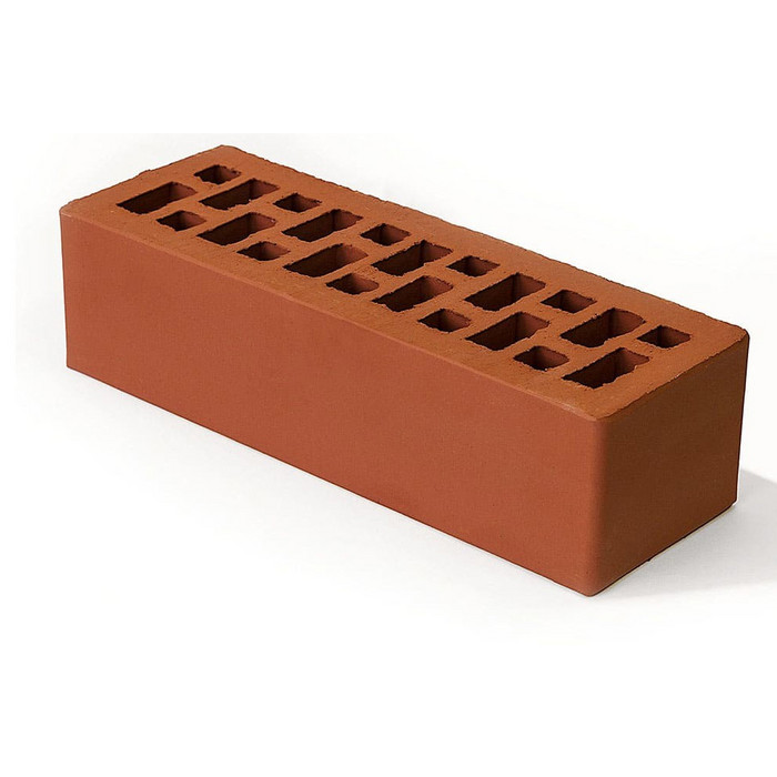 Кирпич BRAER красный гладкий, 250х85х65 мм фото 4