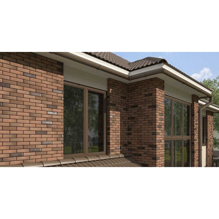 Кирпич БРАЕР кладка limited терра, 250х120х65 мм фото 3