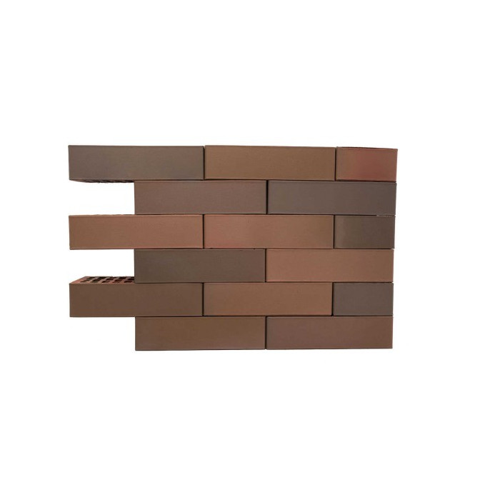 Кирпич БРАЕР кладка бордо гладкий, 250х120х65 мм фото 5