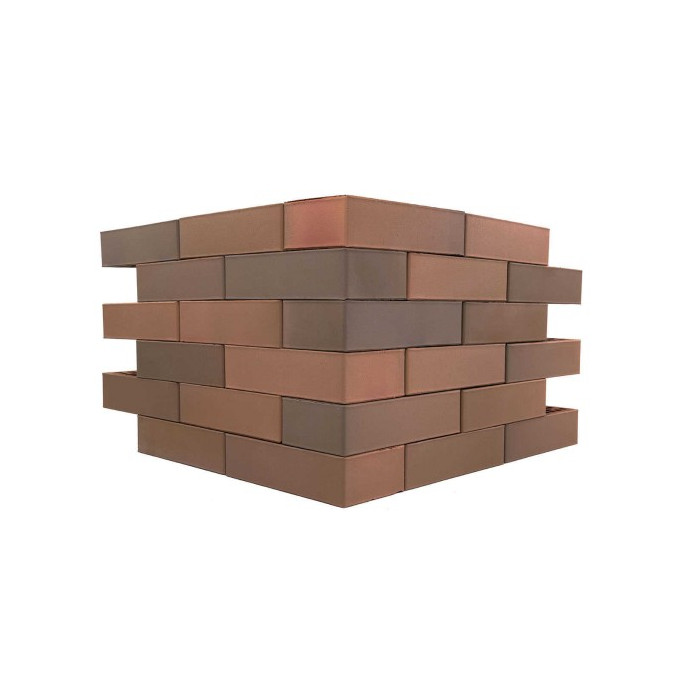 Кирпич БРАЕР кладка бордо гладкий, 250х120х65 мм фото 9