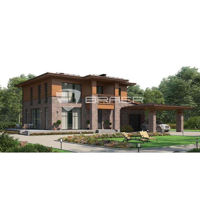 Кирпич БРАЕР кладка кора дуба с песком, 250х120х65 мм фото 7