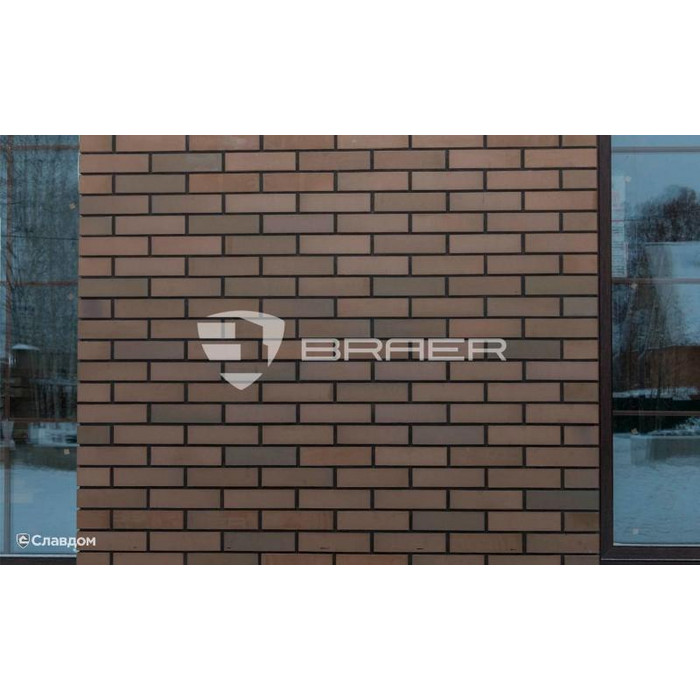 Кирпич БРАЕР кладка мокко, 250х120х65 мм фото 5