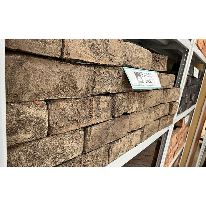 Кирпич облицовочный Faber Jar Петровский Штандарт Коричневый, 215х102х65 мм фото 8