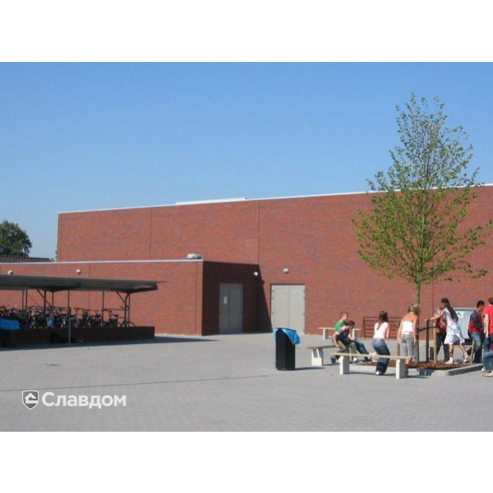 Кирпич облицовочный Terca Baccara Blue 210х100х50 мм фото 3