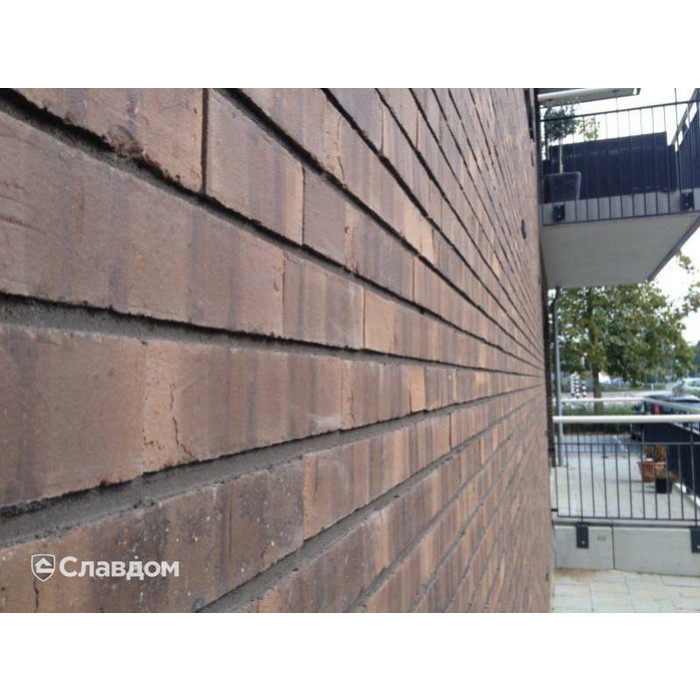 Кирпич облицовочный Terca Blackburn Gesinterd ручной формовки, 210х100х50 мм фото 5