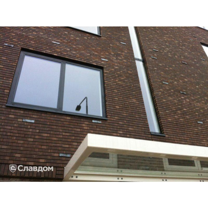 Кирпич облицовочный Terca Blackburn Gesinterd ручной формовки, 210х100х50 мм фото 6