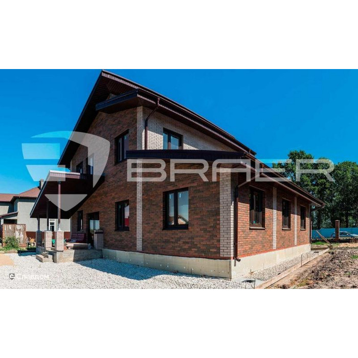 Кирпич облицовочный БРАЕР кладка 250х120х88 мм фото 4