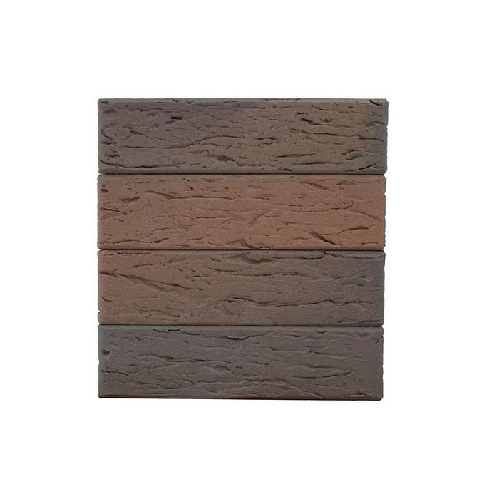 Кирпич облицовочный пустотелый ЛСР светло-коричневый флэш ультра рустик, 250х120х65 мм фото 2