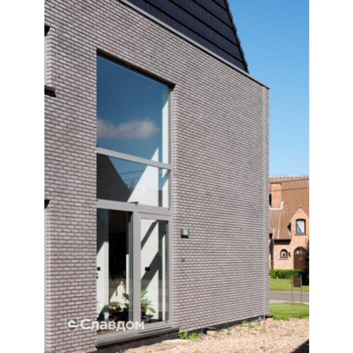 Кирпич облицовочный ручной формовки Terca Agora Alugrijs, 215х102х65 мм фото 8